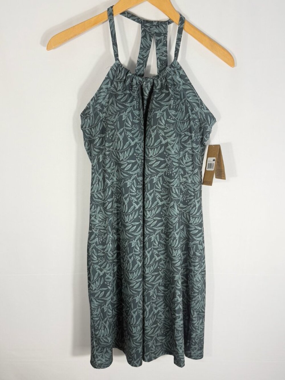 Eddie Bauer Harmony Active Dress Medium Botanic Breeze NWT UPF Travel